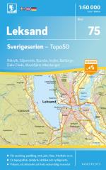 75 Leksand Sverigeserien Topo50 - Skala 1-50 000