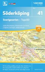 41 Söderköping Sverigeserien Topo50 - Skala 1-50 000