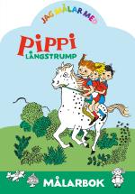 Jag Målar Med Pippi Långstrump - Målarbok