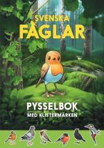 Svenska Fåglar Pysselbok - Med Klistermärken