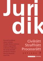 Juridik - Civilrätt, Straffrätt, Processrätt, Upplaga 7