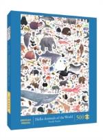 Hello Animals Of The World 500-piece Family Puzzle