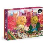 Joy Laforme Autumn At The City Market 1000 Piece Puzzle