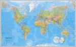 Världen Väggkarta Miljö I Papptub, 1-30m, Kartförlaget