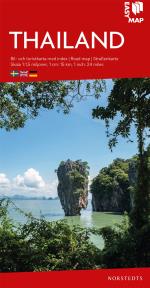 Thailand Easymap - Skala 1-1,5milj