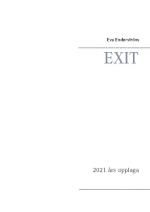 Exit - 2021 Års Upplaga