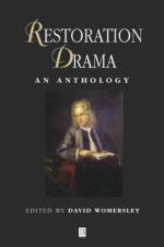 Restoration Drama - An Anthology