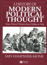 History Of Modern Political Thought - Major Political Thinkers From Hobbes