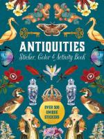 Antiquities Sticker, Color  Activity Book