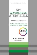 Niv Zondervan Study Bible (anglicised) - Leather