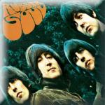 The Beatles: Pin Badge/Rubber Soul