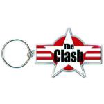 The Clash: Keychain/Stars & Stripes (Enamel In-fill)