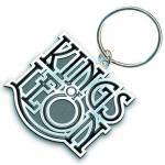 Kings of Leon: Keychain/Scroll Logo (Enamel In-fill)