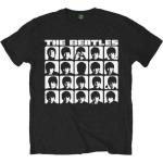 The Beatles: Unisex T-Shirt/Hard Days Night Faces Mono (X-Large)