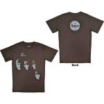 The Beatles: Unisex T-Shirt/With The Beatles (Back Print) (Small)