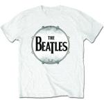 The Beatles: Unisex T-Shirt/Drum Skin (Medium)