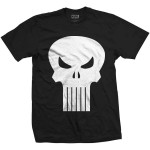 Marvel Comics: Unisex T-Shirt/Punisher Skull (Black) (X-Large)