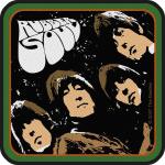 The Beatles: Standard Printed Patch/Rubber Soul Album