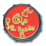 The Beatles: Pin Badge/Drum Love