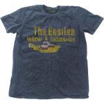 The Beatles: Unisex T-Shirt/Yellow Submarine Nothing Is Real (Wash Collection) (Medium)