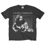 George Harrison: Unisex T-Shirt/Live Portrait (Medium)