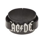 AC/DC: Logo Leather Wriststrap Bracelet