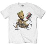 Marvel Comics: Unisex T-Shirt/Guardians of the Galaxy Groot with Tape (X-Large)