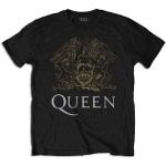 Queen: Unisex T-Shirt/Crest (Large)