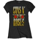 Guns N Roses: Guns N` Roses Ladies T-Shirt/Big Guns (Medium)