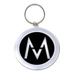 Maroon 5: Keychain/M Logo (Enamel In-fill)