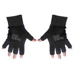 Iron Maiden: Unisex Fingerless Gloves/Logo