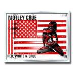 Mötley Crue: Pin Badge/Red White & Crue