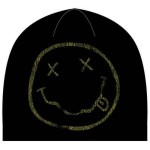Nirvana: Unisex Beanie Hat/Happy Face (Black)