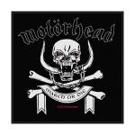 Motörhead: Standard Woven Patch/March Or Die