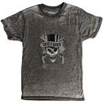 Guns N Roses: Guns N` Roses Unisex T-Shirt/Faded Skull (Burnout) (Large)