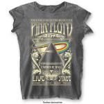 Pink Floyd: Ladies T-Shirt/Carnegie Hall (Burnout) (Small)
