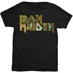Iron Maiden: Unisex T-Shirt/Eddie Logo (Large)