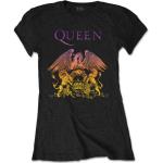 Queen: Ladies T-Shirt/Gradient Crest (Medium)
