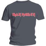 Iron Maiden: Unisex T-Shirt/Classic Logo (X-Large)