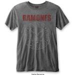 Ramones: Unisex T-Shirt/Presidential Seal (Burnout) (Medium)
