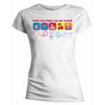 One Direction: Ladies T-Shirt/Line Drawing (Skinny Fit) (Small)