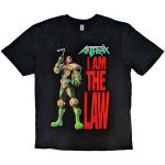 Anthrax: Unisex T-Shirt/I am the Law (Large)