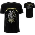 Metallica: Unisex T-Shirt/And Justice For All Tracks (Back Print) (Small)