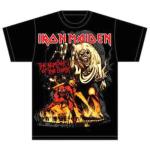 Iron Maiden: Unisex T-Shirt/Number Of The Beast Graphic (Medium)