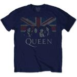 Queen: Unisex T-Shirt/Vintage Union Jack (Medium)