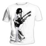 Jimmy Page: Unisex T-Shirt/Urban Image (Small)