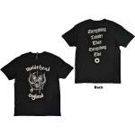 Motörhead: Unisex T-Shirt/England (Back Print) (Small)