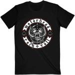 Motörhead: Unisex T-Shirt/Biker Badge (Medium)