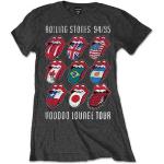 The Rolling Stones: Ladies T-Shirt/Voodoo Lounge Tongues (Large)