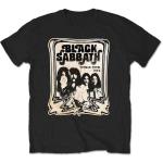 Black Sabbath: Unisex T-Shirt/World Tour 1978 (Large)
